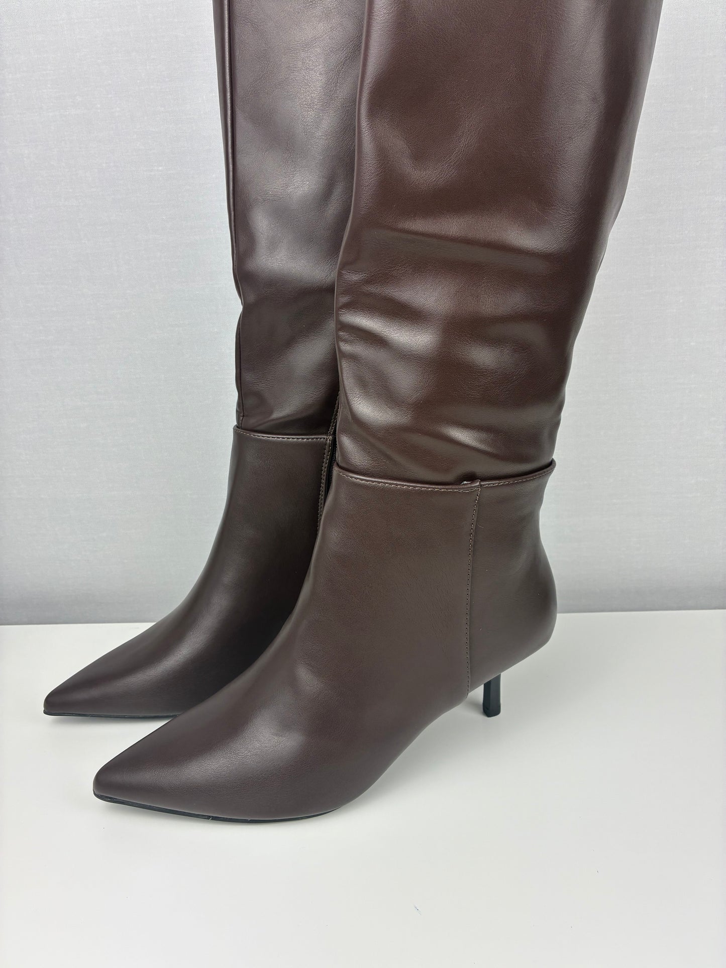Botas Marrón Chocolate Pico