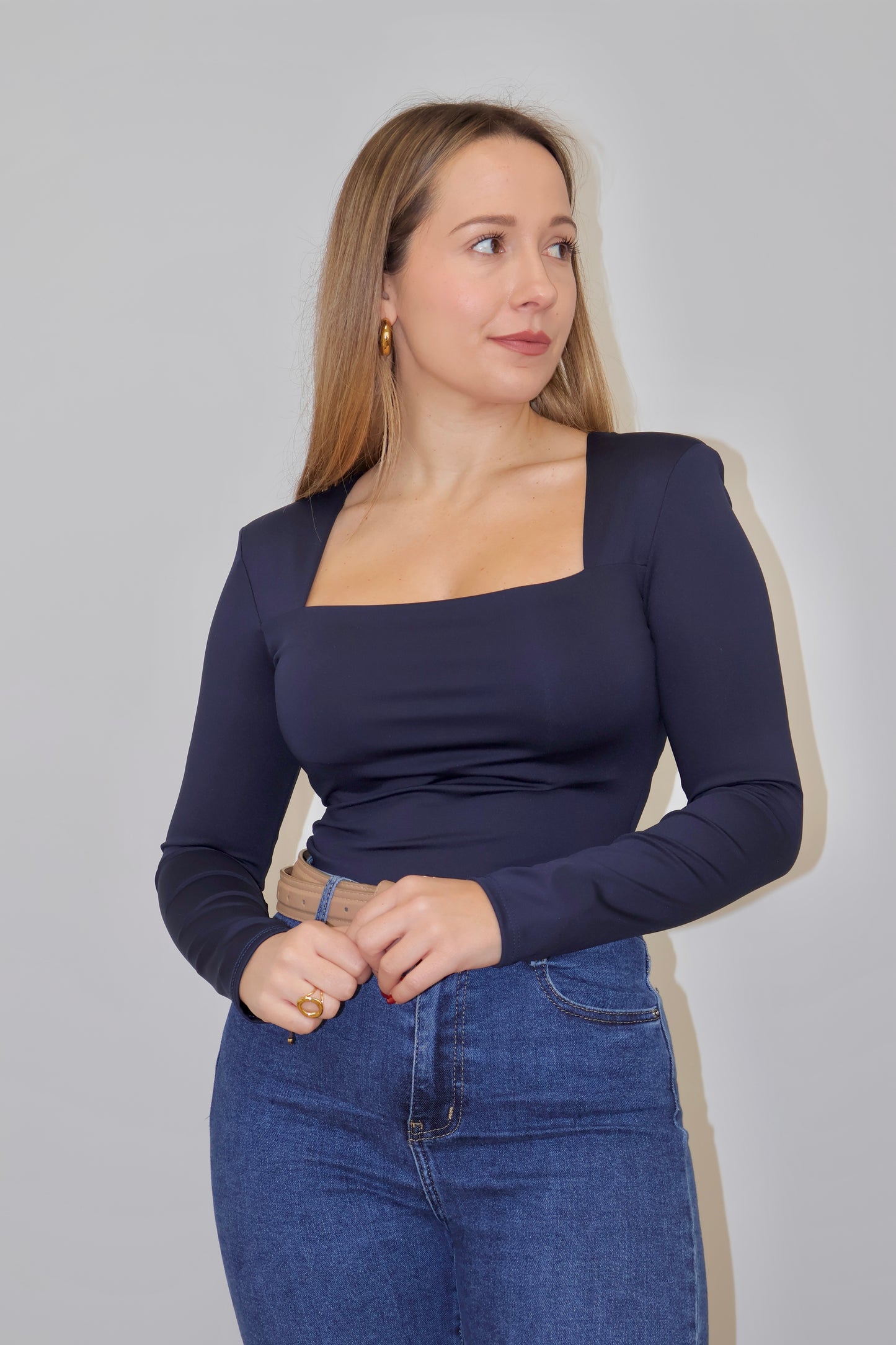 Camiseta Hombreras Marino