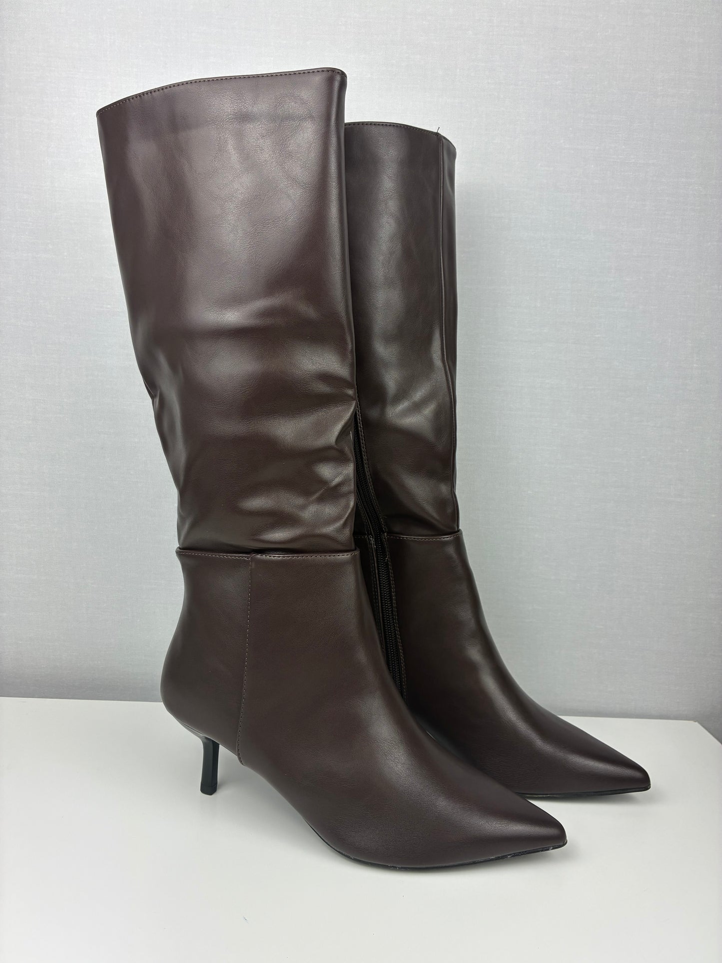Botas Marrón Chocolate Pico