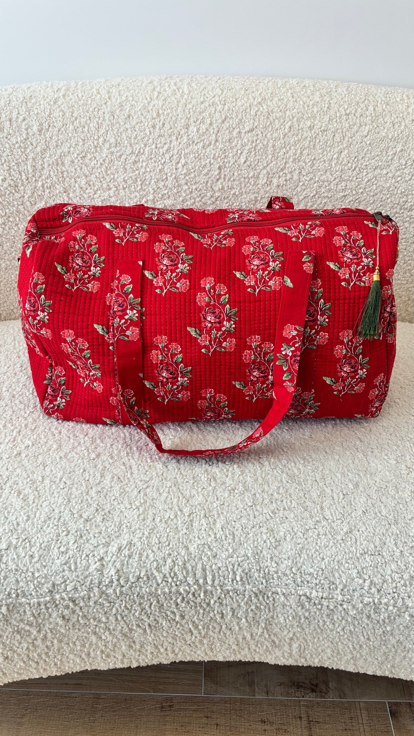 Bolso Acolchado Rojo
