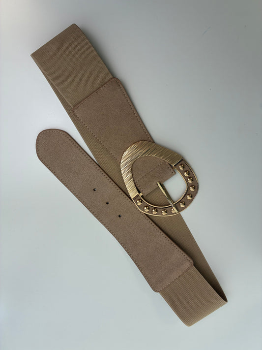 Cinturón Beige