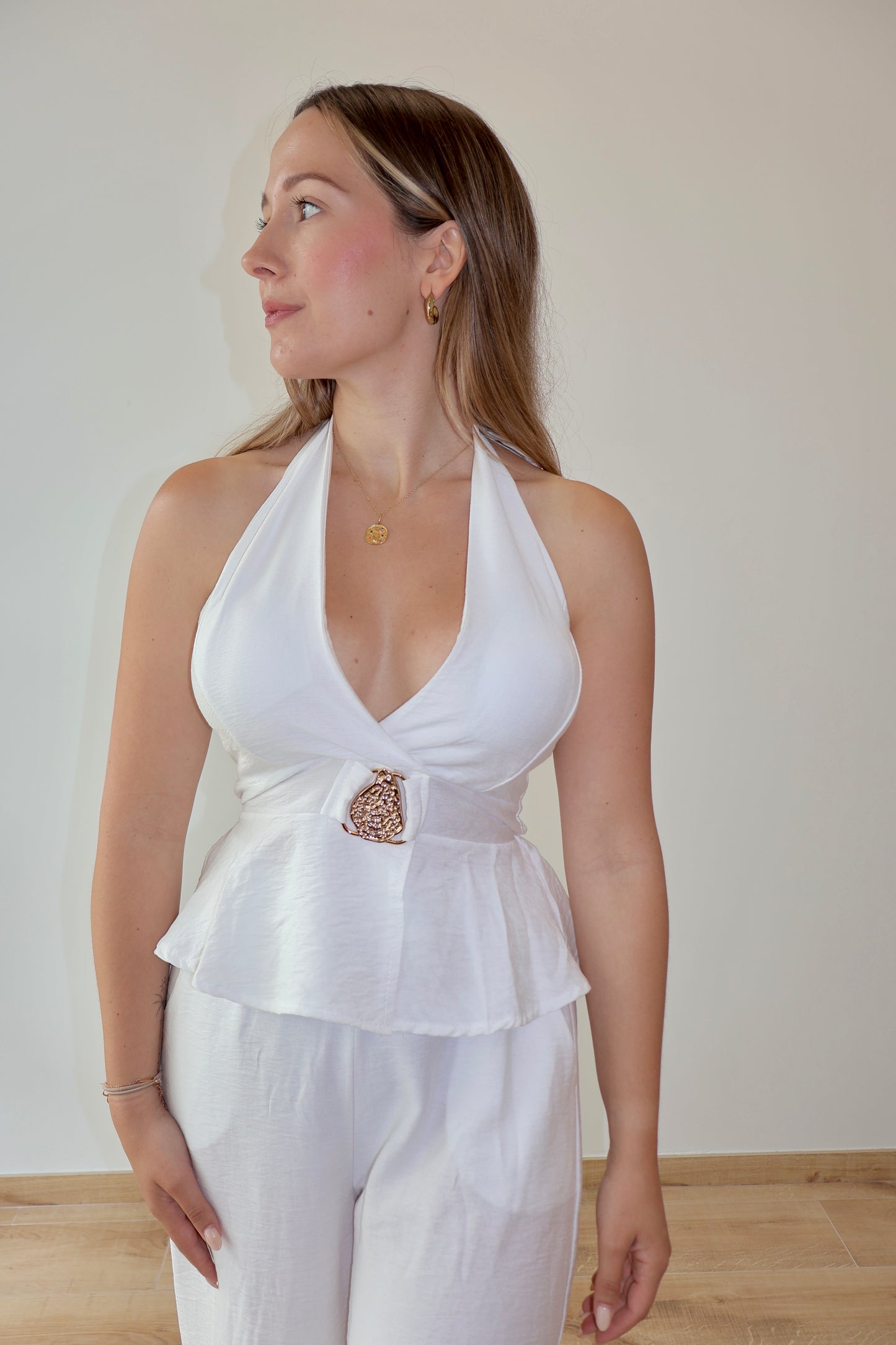 Conjunto Chloé Blanco