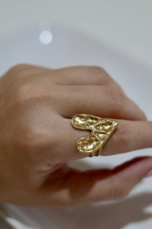 Anillo Corazón Gold