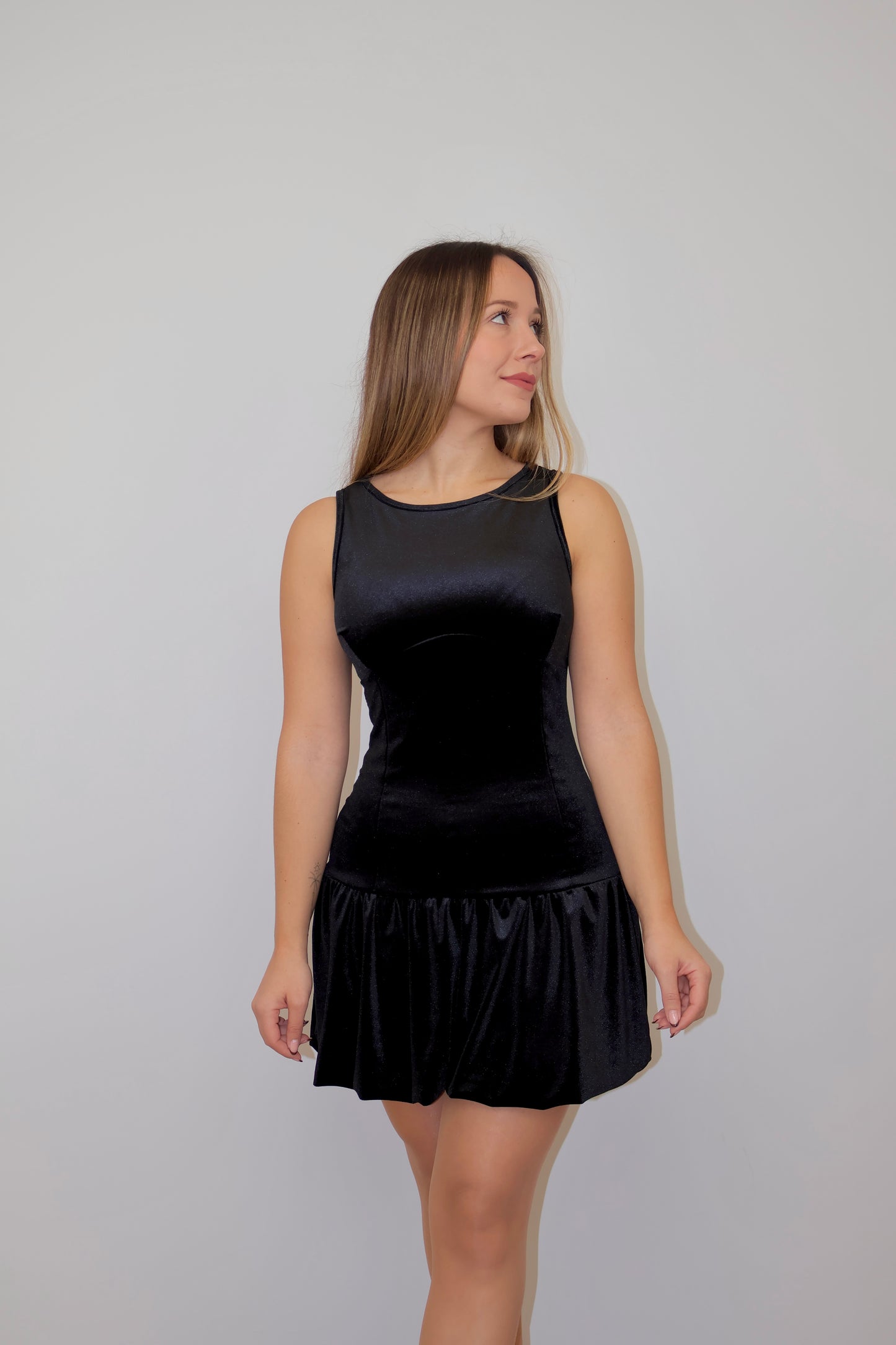 Vestido Terciopelo Negro