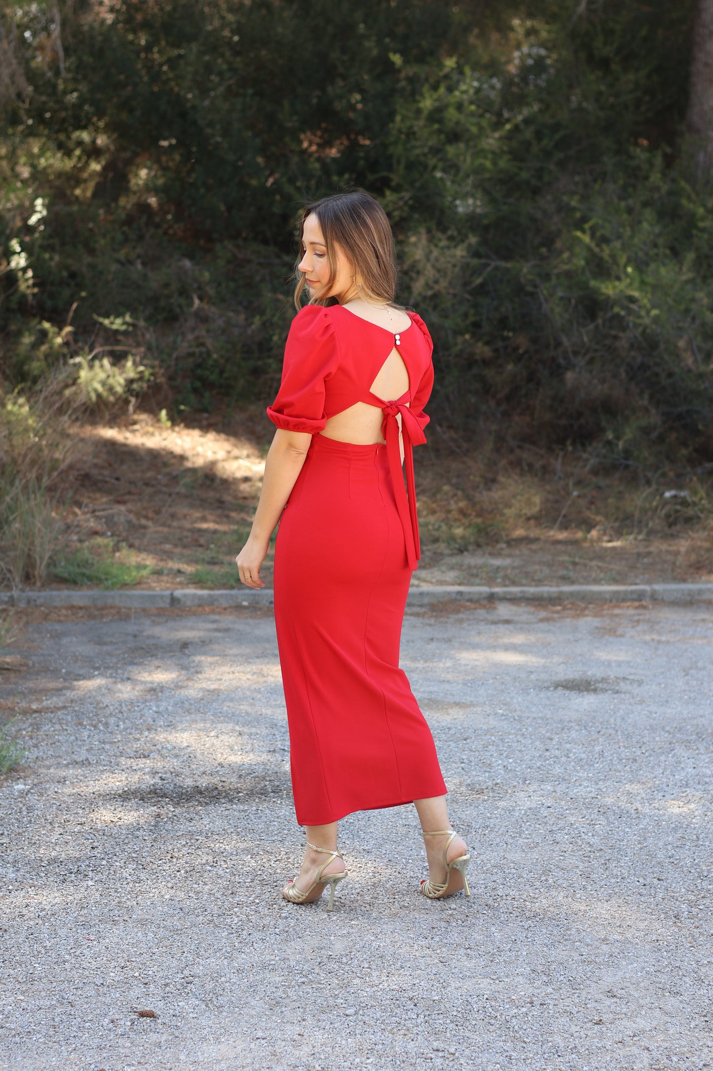 Vestido Milán Rojo