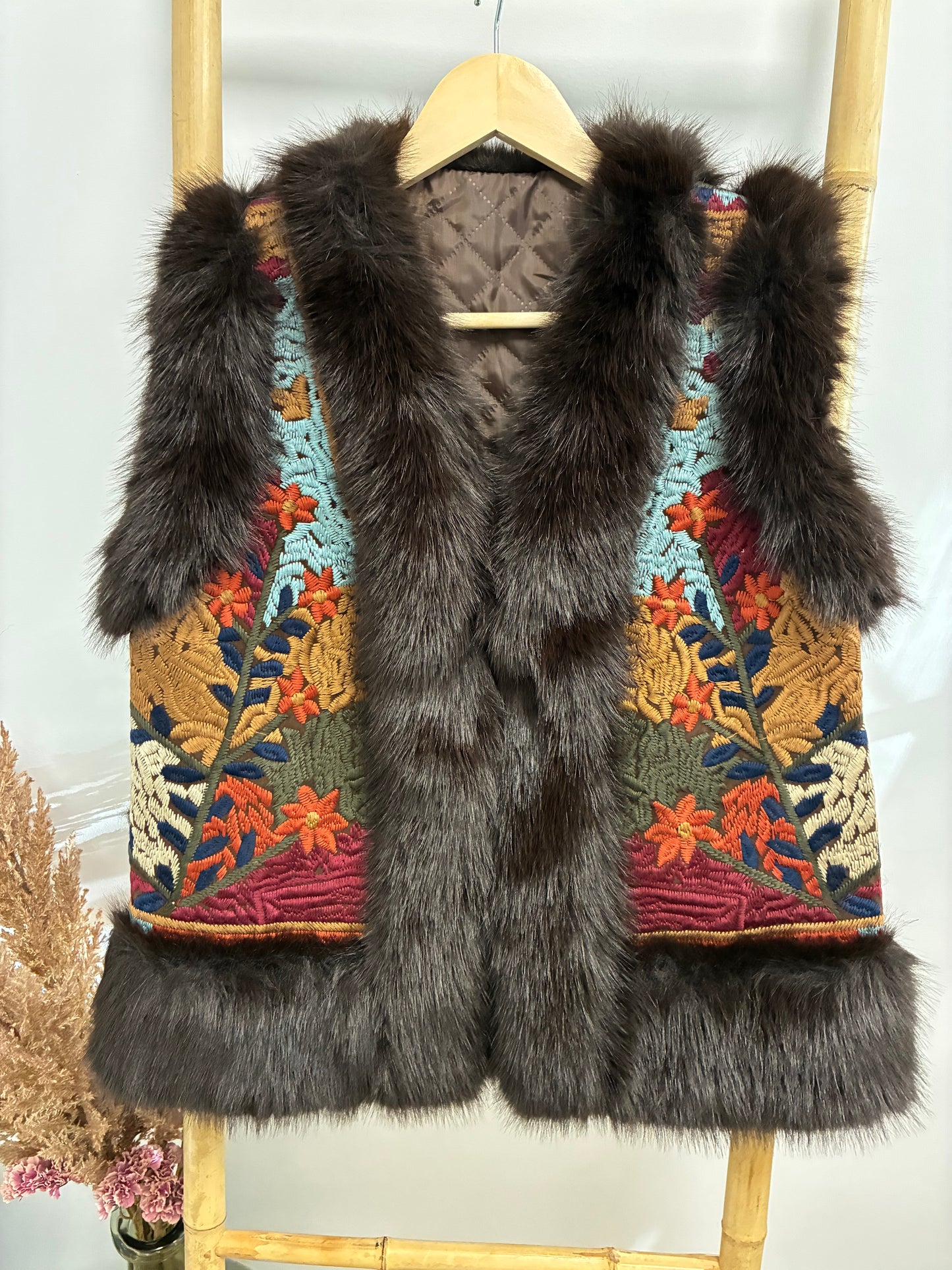 Chaleco Bordado Turín