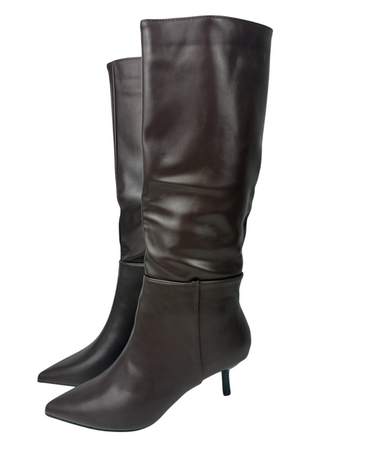 Botas Marrón Chocolate Pico